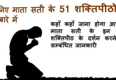 List of 51 Shakti Peeth in Hindi