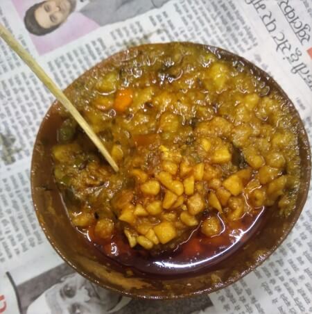 Banaras Famous Food Tamatar Chat
