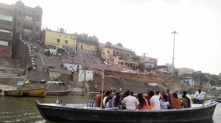 विजयनगरम घाट केदार घाट Varanasi Ganga ghat