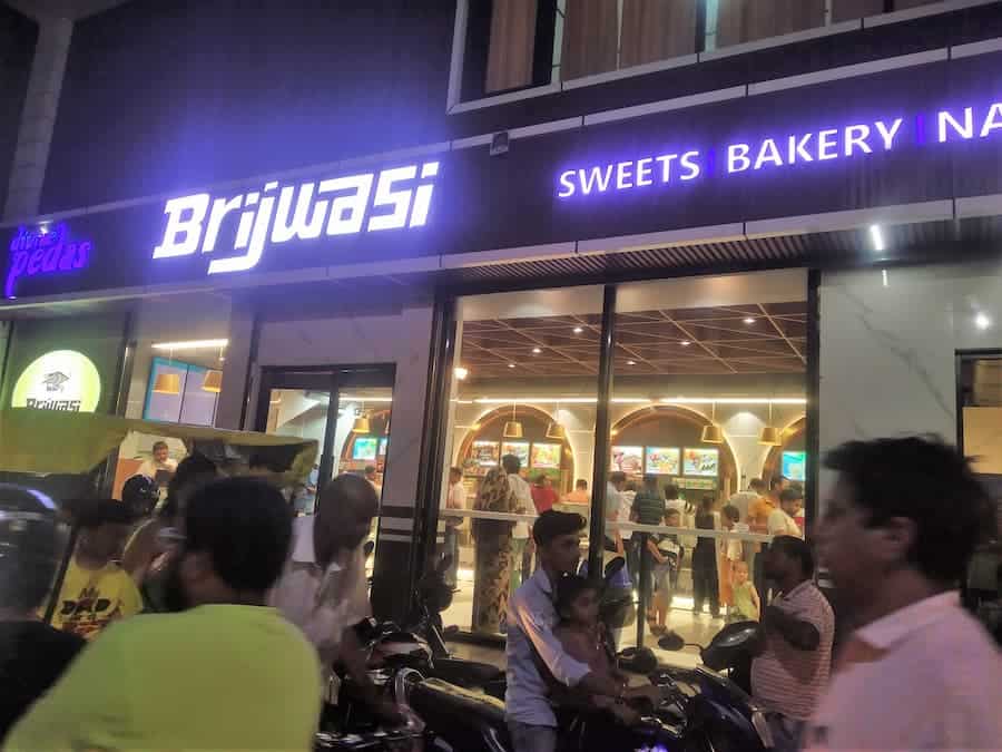 Brijwasi Sweats Holi gate Famous Food in Mathura hindi