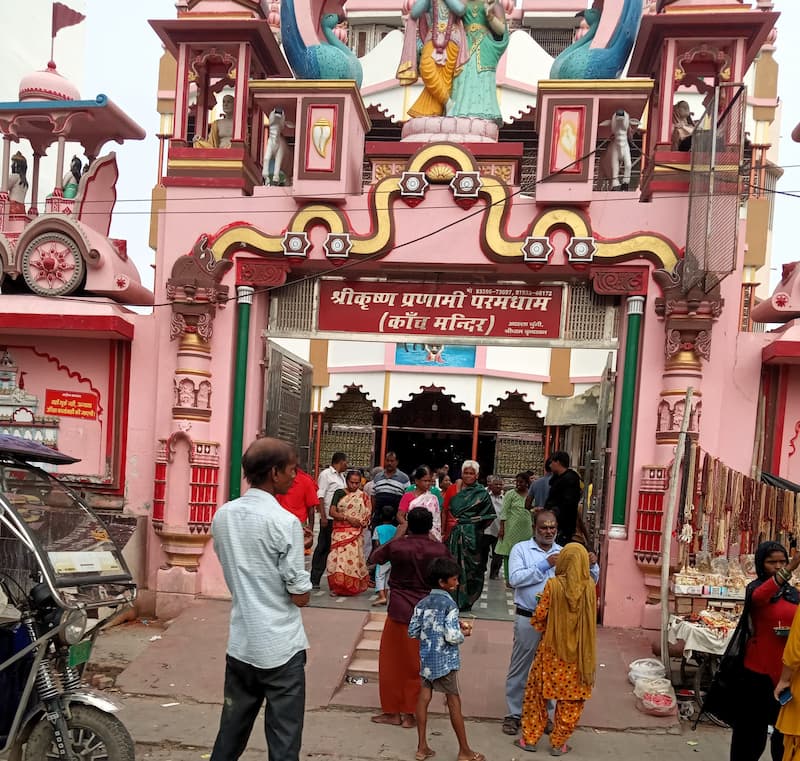 Places to visit in Vrindavan Kanch Mandir